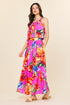 TROPIC FLORAL MAXI SKIRT